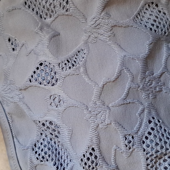 aerie Light Blue Active Sports Bra - Picture 3 of 8